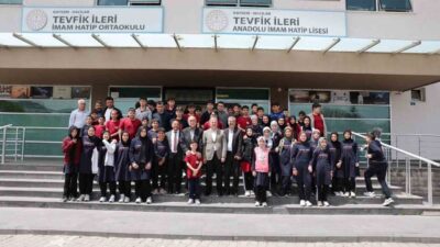 Hacılar Belediye Başkanı Bilal Özdoğan, Tevfik İleri İmam Hatip Okulları