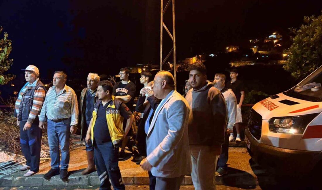 Aydın’ın Bozdoğan ilçesinde çıkan ev yangını itfaiye ekiplerinin uzun uğraşları