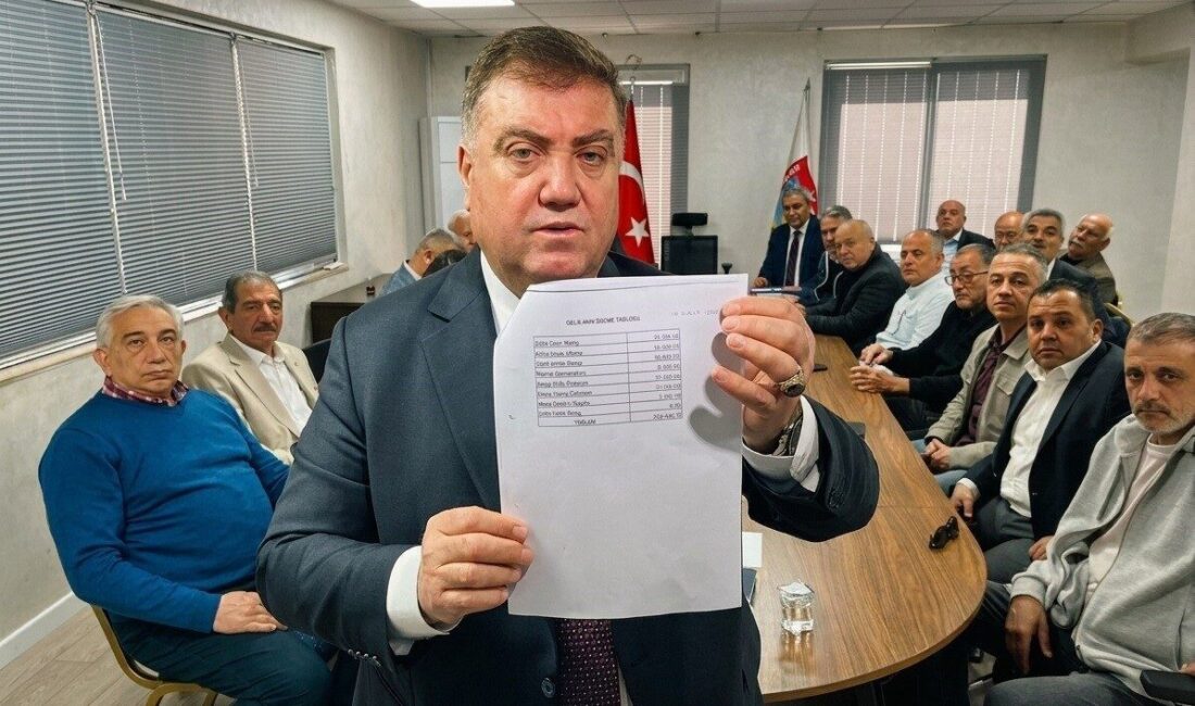 İzmir Şoförler ve Otomobilciler Esnaf Odası Başkanı Erkan Özkan, hakkındaki