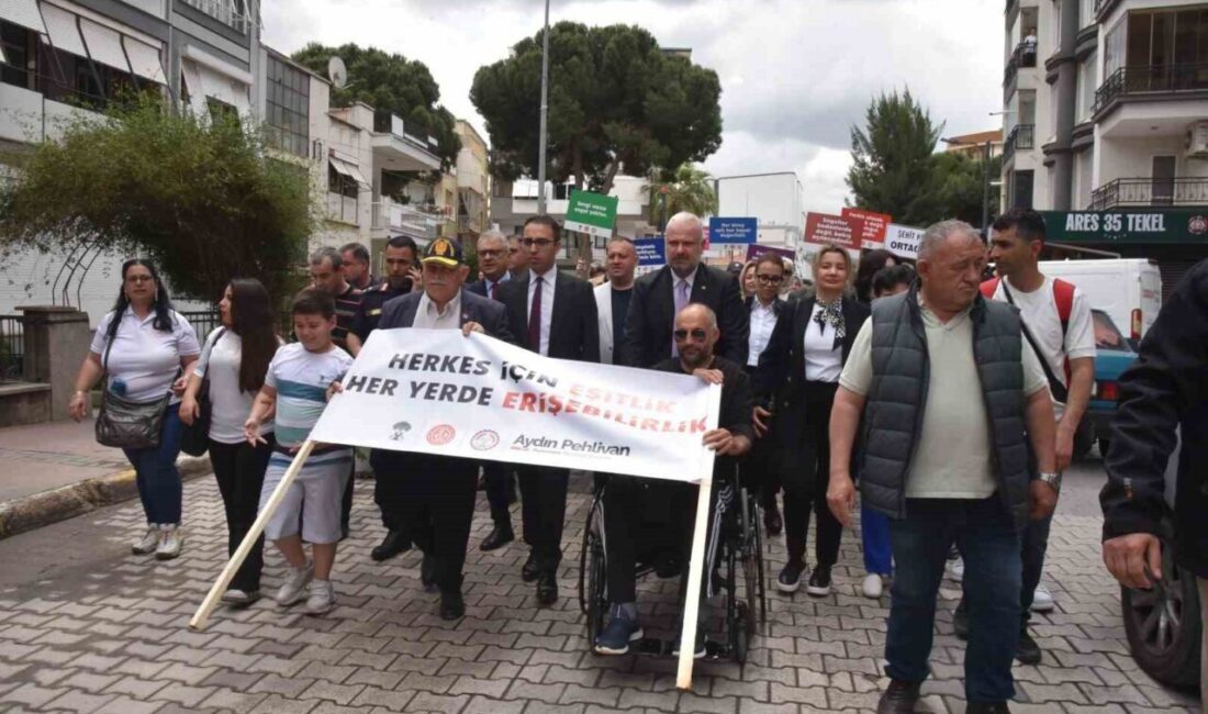 Menemen Belediyesi tarafından Engelliler Haftası kapsamında farkındalık yürüyüşü gerçekleştirildi. Dövizlerle,