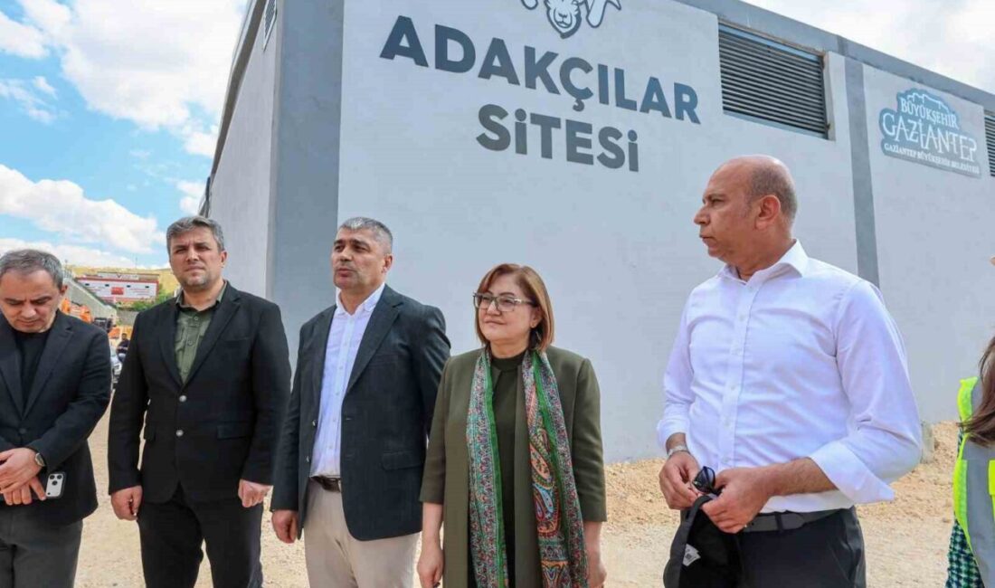 Gaziantep Büyükşehir Belediye Başkanı Fatma Şahin, Gaziantep Besi Organize Sanayi