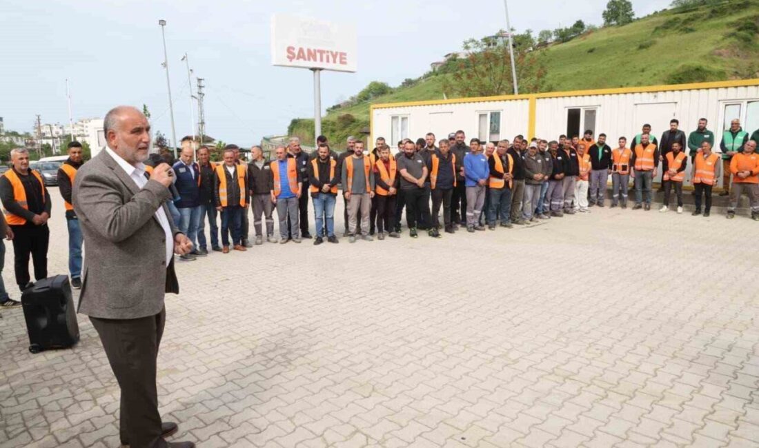 Samsun’un Canik Belediye Başkanı İbrahim Sandıkçı, belediye personelinin Kurban Bayramı’nı
