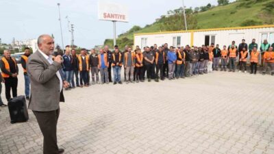 Samsun’un Canik Belediye Başkanı İbrahim Sandıkçı, belediye personelinin Kurban Bayramı’nı