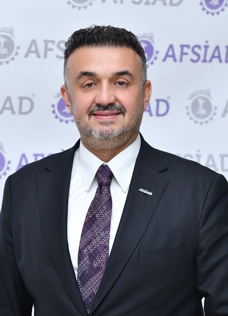 AFSİAD Federasyonu Kurucu Başkanı ve AFSİAD Yönetim Kurulu Başkanı Kadir