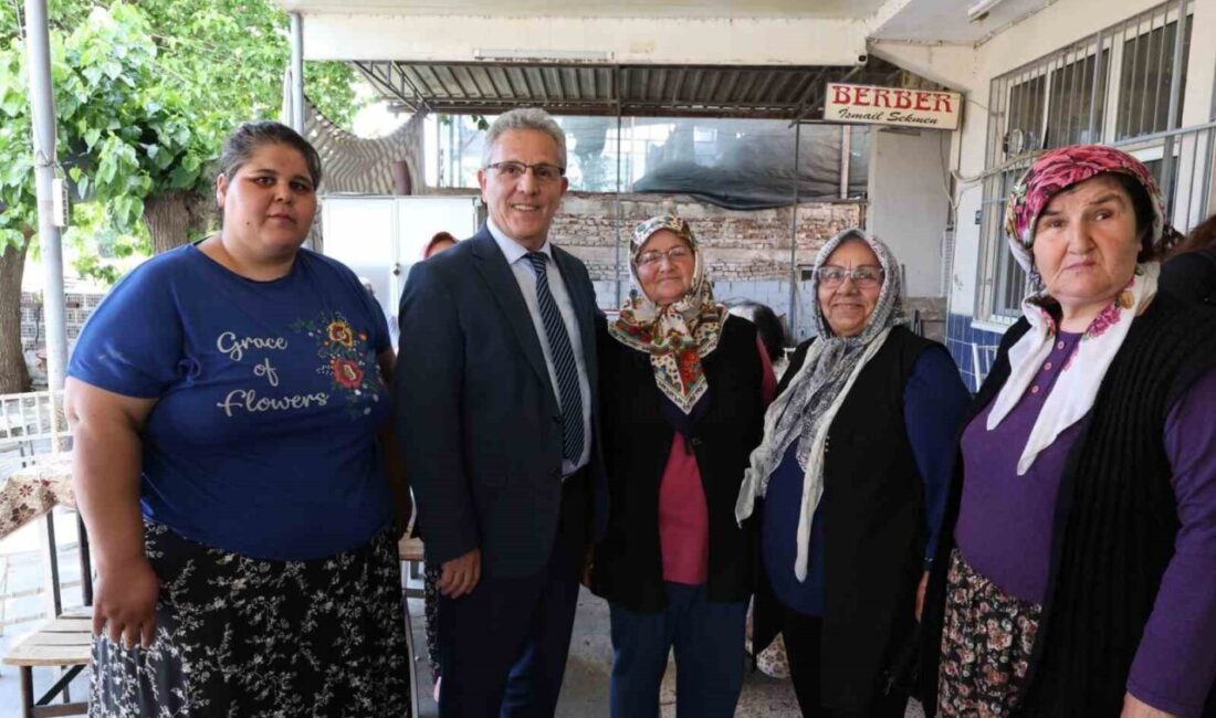 Nazilli Belediye Başkanı Dr. Ertuğrul Tetik, vatandaşlarla doğrudan iletişim kurmak