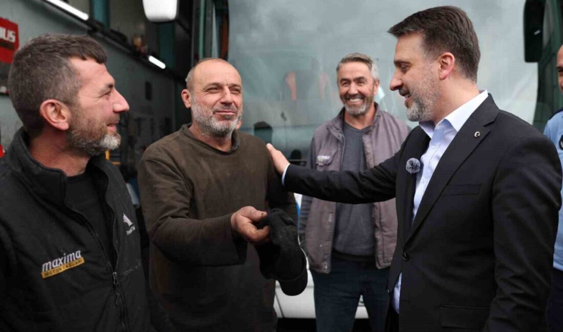 Bursa Büyükşehir Belediyesi Başkan Vekili Şahin Biba, 1 Mayıs Emek