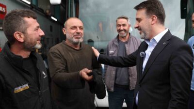 Bursa Büyükşehir Belediyesi Başkan Vekili Şahin Biba, 1 Mayıs Emek