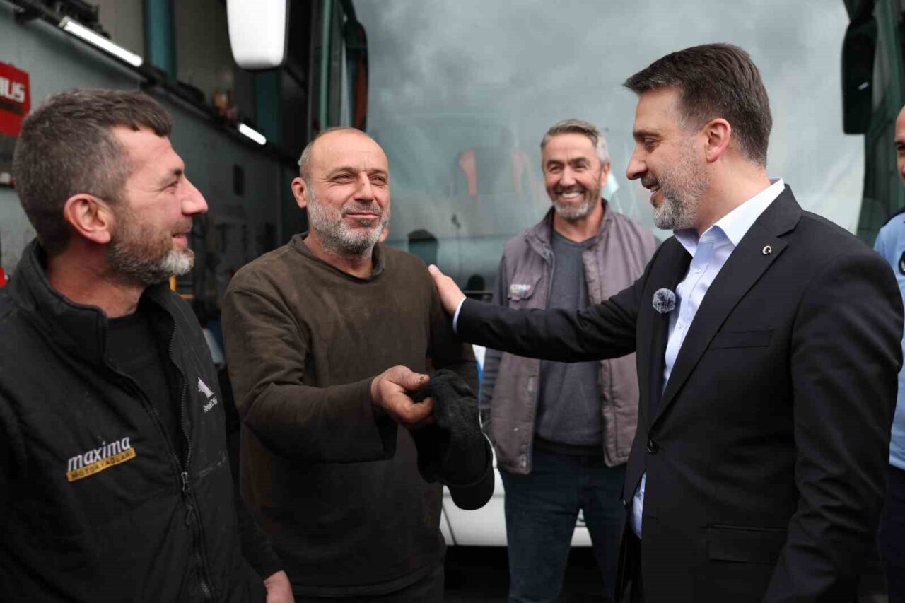 Bursa Büyükşehir Belediyesi Başkan Vekili Şahin Biba, 1 Mayıs Emek