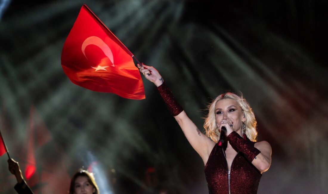 Ankara’nın Gölbaşı ilçesinde düzenlenen 19 Mayıs Atatürk’ü Anma, Gençlik ve