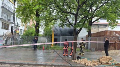 Ankara’da bir trafoda çıkan yangın korkuttu. Olay, Yenimahalle ilçesi Demetevler