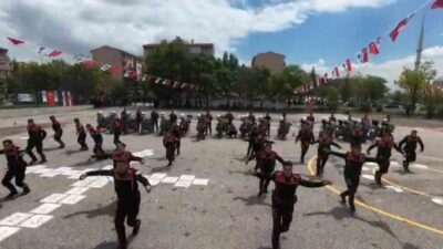 Ankara’da yunus polis timleri 19 Mayıs Atatürk’ü Anma, Gençlik ve