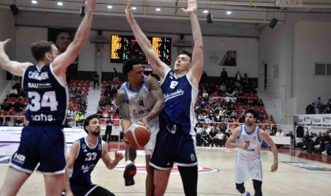 Türkiye Sigorta Basketbol Süper Ligi’nin 29. haftasında Aliağa Petkimspor, sahasında