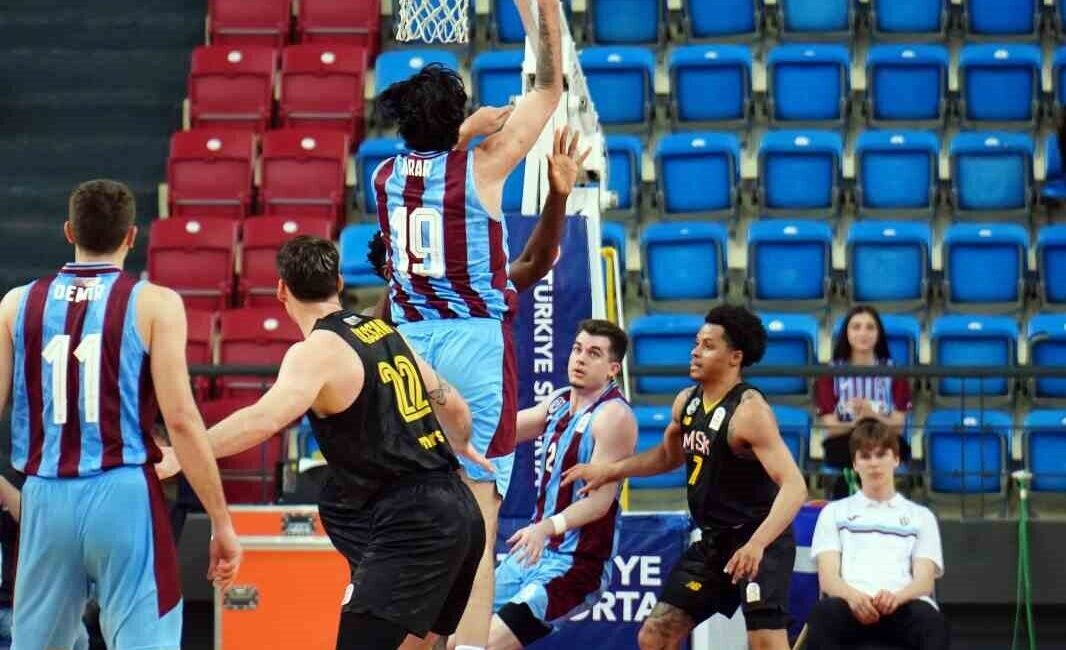 Trabzonspor, Türkiye Sigorta Basketbol Süper Ligi’nin 30. haftasında sahasında karşılaştığı