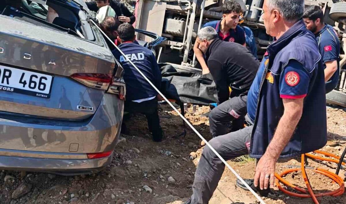 Batman-Diyarbakır karayolunda otomobil ile kamyonetin çarpıştığı kazada 1 kişi hayatını