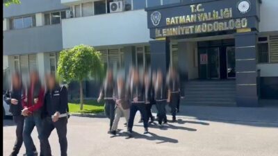 Batman’da haksız kazanç elde ettikleri gerekçesiyle gözaltına alınan 5 şüpheliden