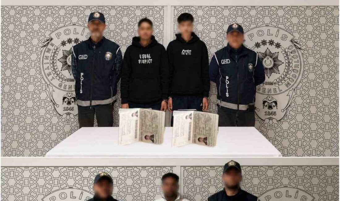 Bayburt’ta göçmen kaçakçılığıyla mücadele kapsamında Afganistan uyruklu 5 düzensiz göçmen