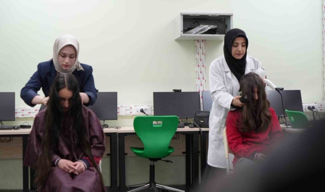 Bayburt Mesleki Eğitim Merkezi (MESEM) öğrencileri, Milli Eğitim Bakanlığının ’Ben
