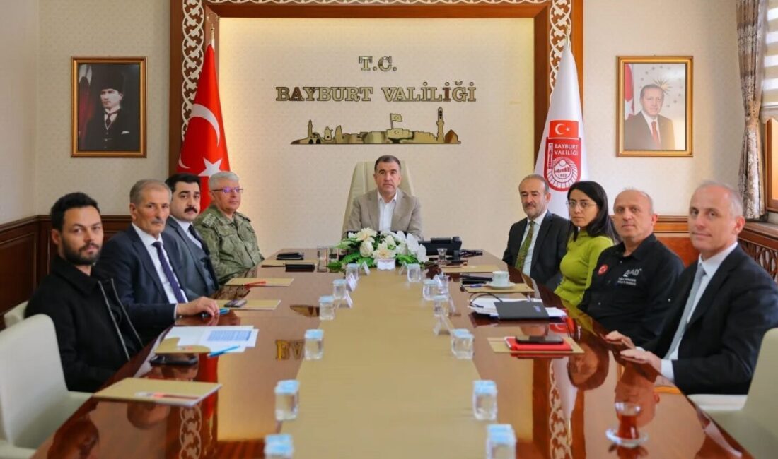 Bayburt’ta, il genelindeki sığınaklara yönelik yürütülen çalışmaların ele alındığı Sığınaklar