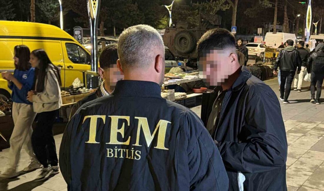 Bitlis Emniyet Müdürlüğü koordinesinde, Kurban Bayramı öncesinde vatandaşların huzur ve