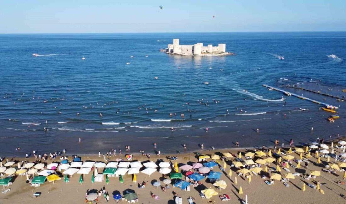 Türkiye’nin önemli tatil merkezlerinden Mersin’e gelenler 9 günlük bayram tatilini