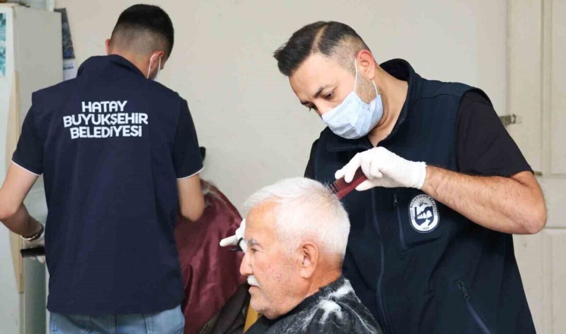 Hatay Büyükşehir Belediyesi, Kurban Bayramı öncesinde 65 yaş üstü, engelli