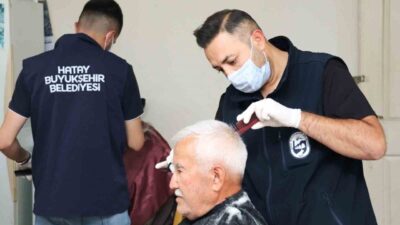 Hatay Büyükşehir Belediyesi, Kurban Bayramı öncesinde 65 yaş üstü, engelli