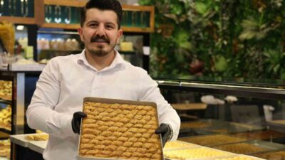 Kurban Bayramı öncesinde tüketicileri uyararak bilgilendirmelerde bulunan tatlı üreticisi Mehmet