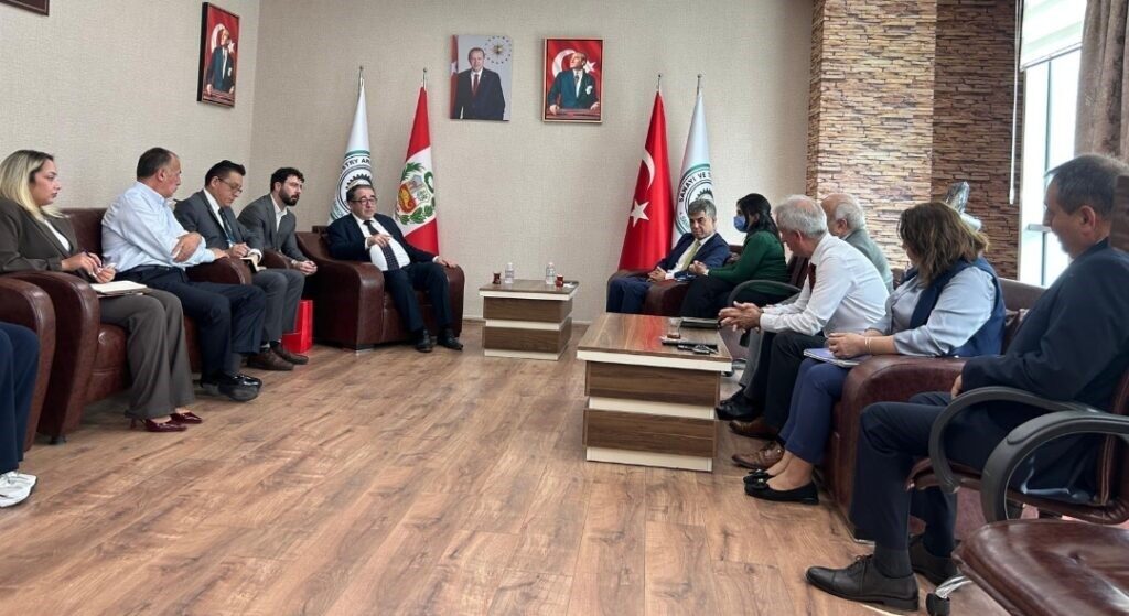 Peru Cumhuriyeti Ankara Büyükelçisi Cesar De Las Casas, SANKON Genel