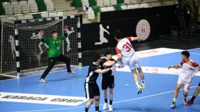 Giresun’da düzenlenen 2025-2026 Sezonu Yeşilay Genç Erkekler Türkiye Hentbol Şampiyonası’nda