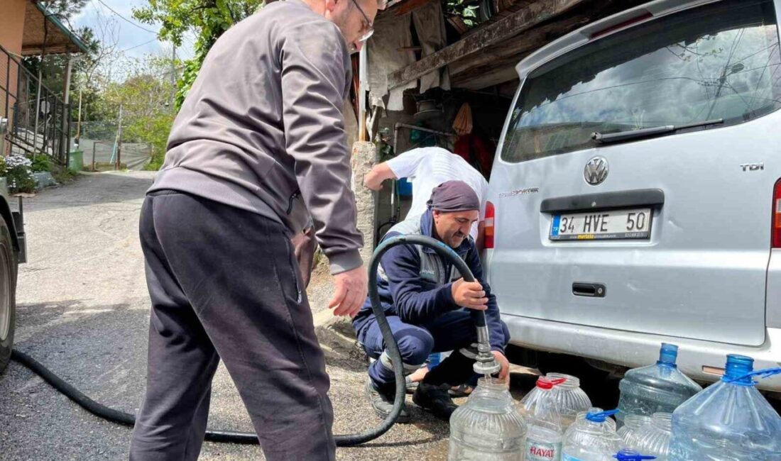Beykoz Gümüşsuyu Mahallesi sakinleri, İstanbul Su ve Kanalizasyon İdaresi (İSKİ)’ye