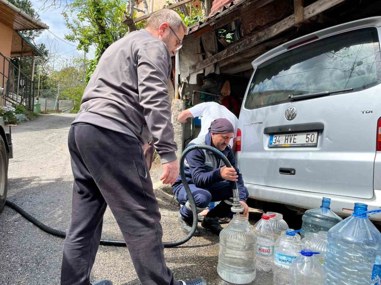 Beykoz Gümüşsuyu Mahallesi sakinleri, İstanbul Su ve Kanalizasyon İdaresi (İSKİ)’ye