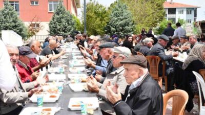 Eskişehir Beylikova Belediyesi tarafından geleneksel olarak düzenlenen yağmur ve şükür