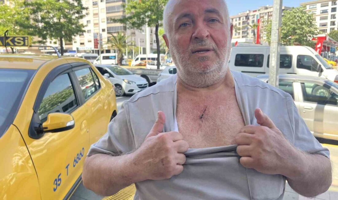 İzmir’in Karabağlar ilçesinde, boğazından bıçaklanarak gasp girişimine maruz kalan ve