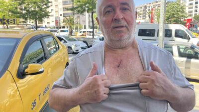 İzmir’in Karabağlar ilçesinde, boğazından bıçaklanarak gasp girişimine maruz kalan ve