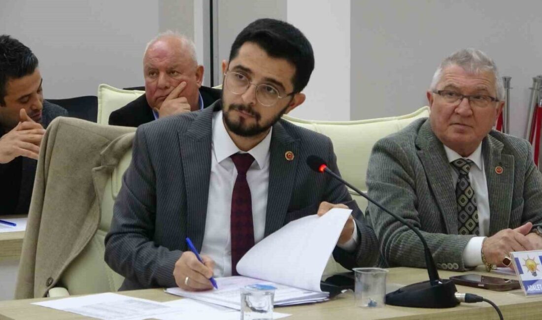 Bilecik Belediye Meclisi AK Parti Grup Sözcüsü Onur Şeker, Meclisin