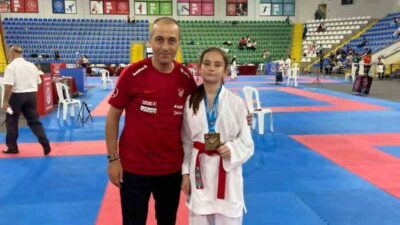 Bilecikli karateci Kübra Beril Culfa, Yıldızlar 44 kilogram kategorisinde ikinci