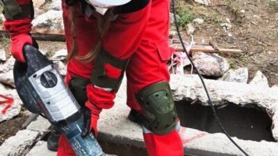 Bilecik’te Arama ve Nefesle Dayanışma Arama Kurtarma (ANDA) ekiplerince gerçeğini