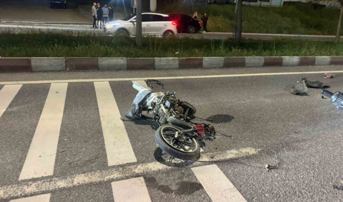 Bilecik’te otomobilin çarptığı motosikletin sürücüsü ağır yaralandı. Kaza, Bilecik-Osmaneli karayolu