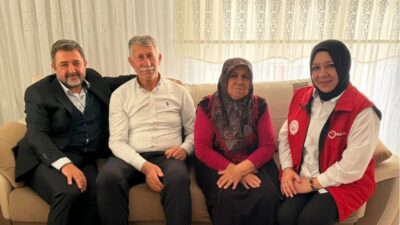 Bilecik’in Bozüyük ilçesinde şehit ailesine sene-i devriye ziyareti gerçekleştirildi. Bilecik