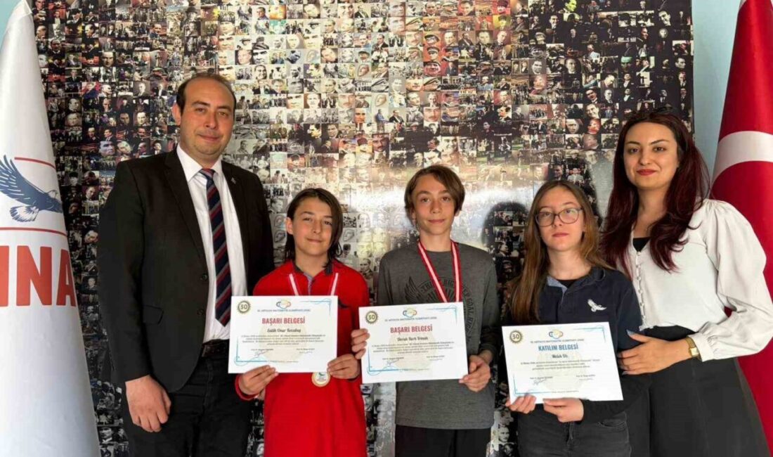Bilecik’te bir ortaokul öğrencisi, katıldığı yarışmada il birincisi olarak önemli