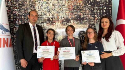 Bilecik’te bir ortaokul öğrencisi, katıldığı yarışmada il birincisi olarak önemli