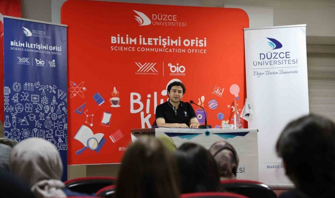 Düzce Üniversitesi Bilim İletişimi Ofisi ve Toplumsal Katkı Koordinatörlüğünce düzenlenen