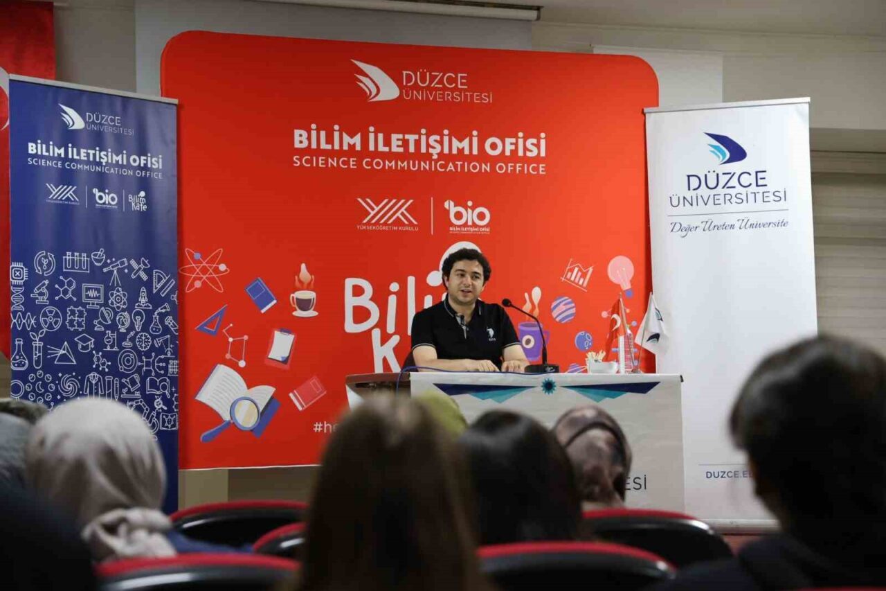 Düzce Üniversitesi Bilim İletişimi Ofisi ve Toplumsal Katkı Koordinatörlüğünce düzenlenen
