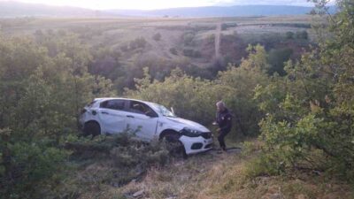 Bingöl’de otomobilin şarampole yuvarlanması sonucu meydana gelen trafik kazasında 5
