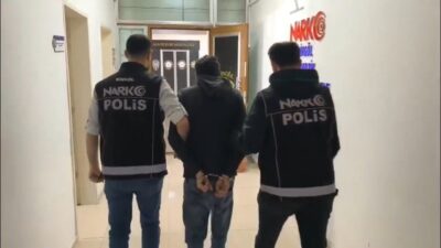 Bingöl’de polis ekipleri tarafından uyuşturucuyla mücadele kapsamında yapılan çalışmada, 1