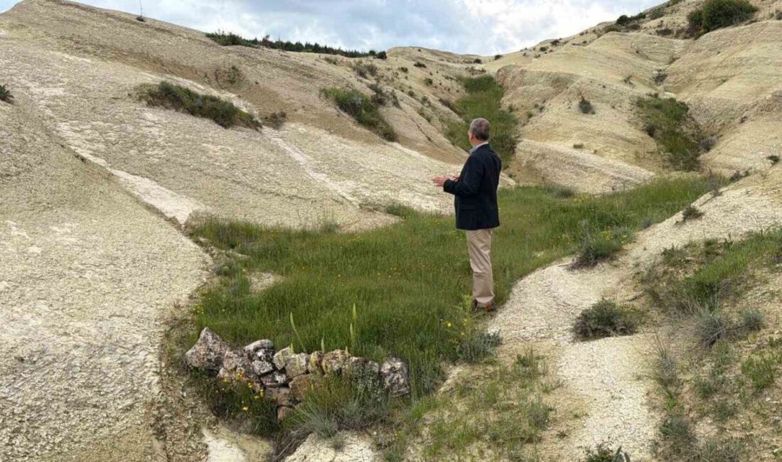 Adıyaman’da 200 hektarlık alanda binlerce yılda rüzgar ve suyun şekillendirmesiyle