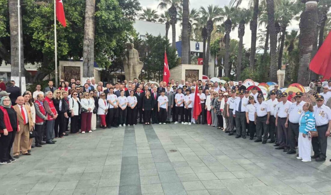 Muğla’nın Bodrum ilçesinde 19 Mayıs Atatürk’ü Anma Gençlik ve Spor