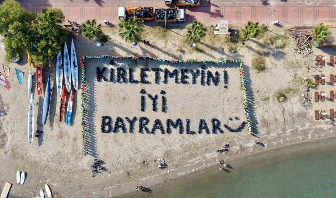 Bodrum Belediyesi öncülüğünde yürütülen Mavi Beyaz Seferberliğin 3. etabında, binin