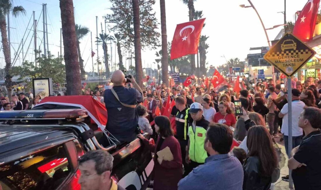 Muğla’nın Bodrum ilçesinde 19 Mayıs Atatürk’ü Anma Gençlik ve Spor