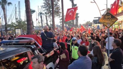 Muğla’nın Bodrum ilçesinde 19 Mayıs Atatürk’ü Anma Gençlik ve Spor